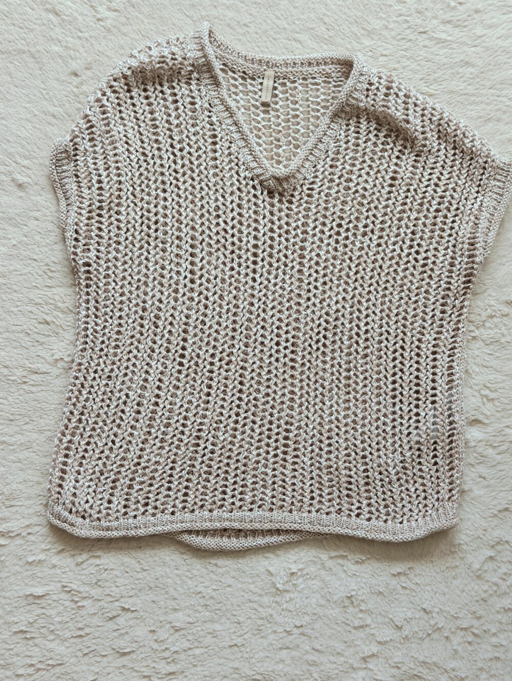Soyaconcept | Oatmeal Open Knit | Scandinavian | Coastal Sweater | Boho | Size S
